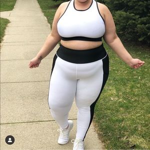 White and black leggings!